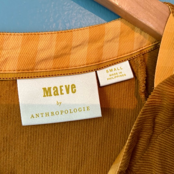 Maeve Anthropologie Peplum Top Small but Oversized - Picture 4 of 6